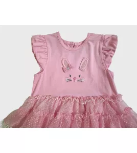 Baby Ruffle Sleeve Dress Up Dress - Pink, Fashion Rabbit