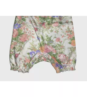 Baby Romper Sleeveless, Honeydew Colour, Fashion Flower Print Baby Romper Sleeveless, Honeydew Colour, Fashion Flower Print