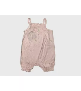 Baby Romper Sleeveless, Light Pink Colour, Fashion Flower Print