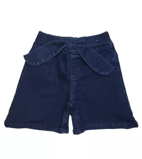 Short Pants - Stretch Denim, Dark Blue  Short Pants - Stretch Denim, Dark Blue