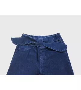 Short Pants - Stretch Denim, Dark Blue  Short Pants - Stretch Denim, Dark Blue