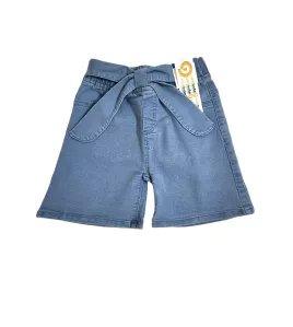 Short Pants - Stretch Denim, Light Blue  Short Pants - Stretch Denim, Light Blue