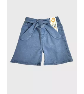 Short Pants - Stretch Denim, Light Blue  Short Pants - Stretch Denim, Light Blue