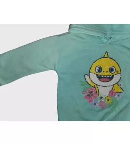 Hoodies and Pants Set - Pinkfong printed