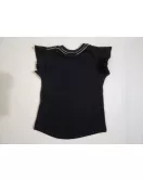 Round Neck T-Shirt Short Sleeve With Print-Barbie