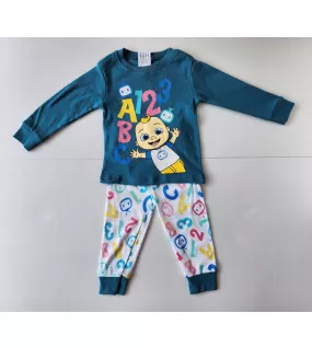 Long Sleeve Pyjama Set - Cocomelon Long Sleeve Pyjama Set - Cocomelon