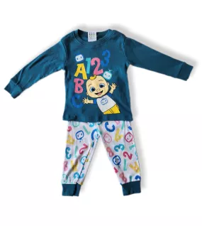 Long Sleeve Pyjama Set - Cocomelon Long Sleeve Pyjama Set - Cocomelon