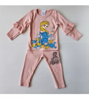Long Sleeve Pyjama Set - Frozen
