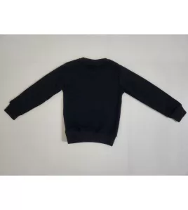 Sweater Long Sleeve- Dark Blue, Fashion Barbie Print