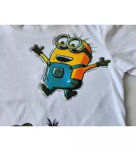 Round Neck T-Shirt With Print-Minion