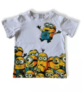 Round Neck T-Shirt With Print-Minion