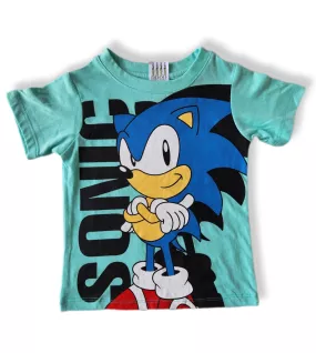 Round Neck T-Shirt With Print-Sonic