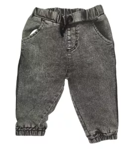 Jeans - Stretch Denim, Elasticated Waist, Black Closet, Jogger Jeans - Stretch Denim, Elasticated Waist, Black Closet, Jogger