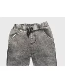 Jeans - Stretch Denim, Elasticated Waist, Black Closet, Jogger