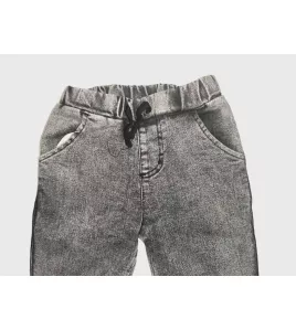 Jeans - Stretch Denim, Elasticated Waist, Black Closet, Jogger Jeans - Stretch Denim, Elasticated Waist, Black Closet, Jogger