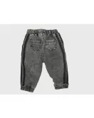 Jeans - Stretch Denim, Elasticated Waist, Black Closet, Jogger